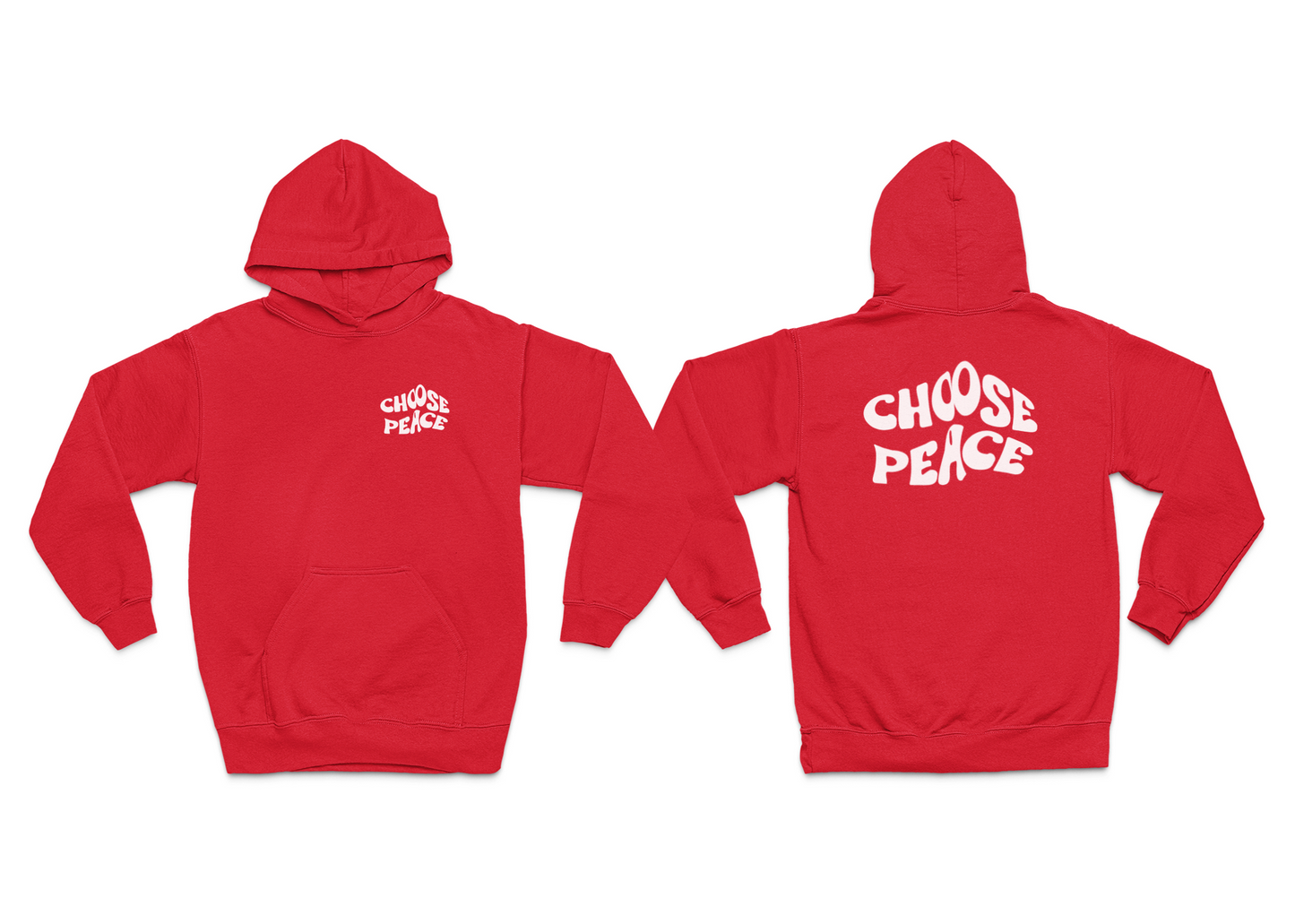“Choose Peace” Pullover Hoodie