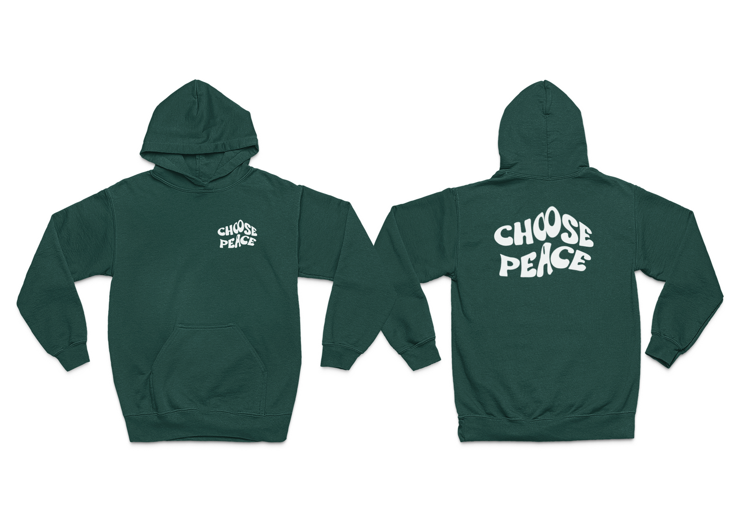 “Choose Peace” Pullover Hoodie