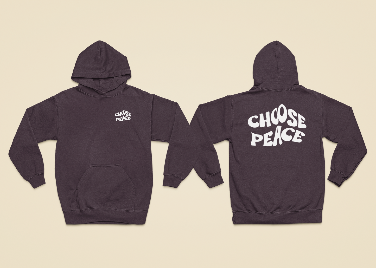 “Choose Peace” Pullover Hoodie